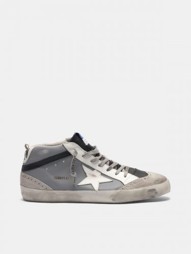 Mid Star sneakers in leather with suede toecap
