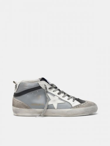 Mid Star sneakers with star in leather
