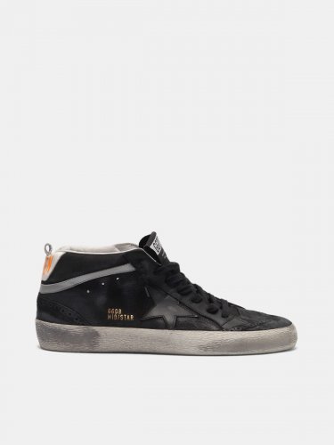Mid Star sneakers in leather with nubuck inserts