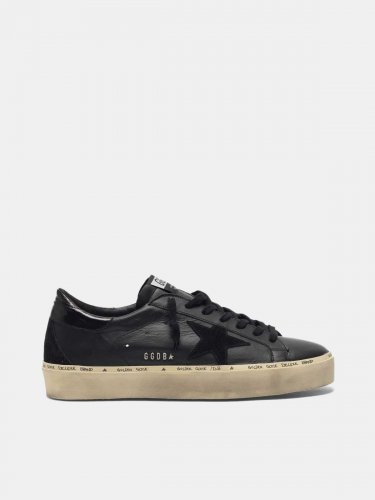Hi-Star sneakers in leather with studded GGDB lettering