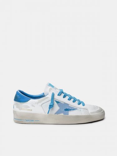 White and light blue Stardan sneakers