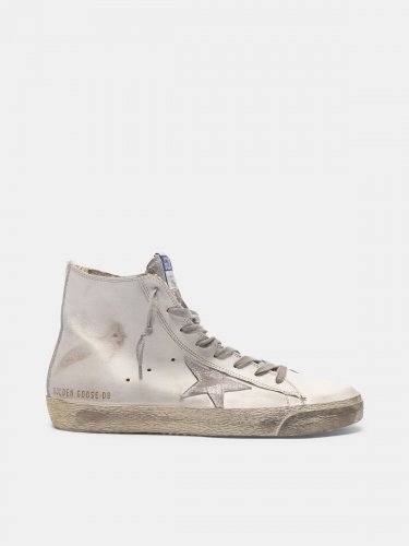 Francy sneakers in leather with suede star