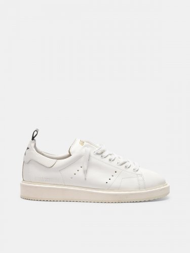 Starter sneakers in total white leather