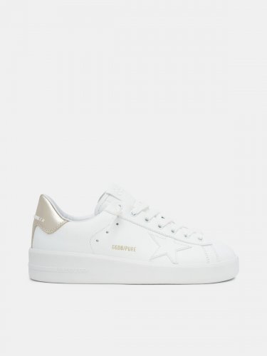 Women??s PURESTAR sneakers with gold-coloured heel tab